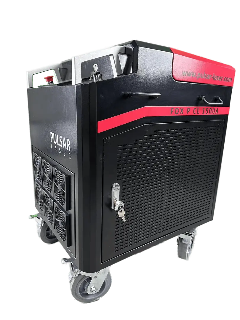 Laserreinigen: laser entrosten FOX series  PULSAR Laser. Preis für Laserreinigungsgeräte