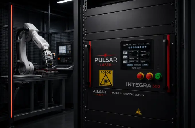 INTEGRA von PULSAR LASER sind industrielle gepulste Rack-Lasersysteme für Robotik