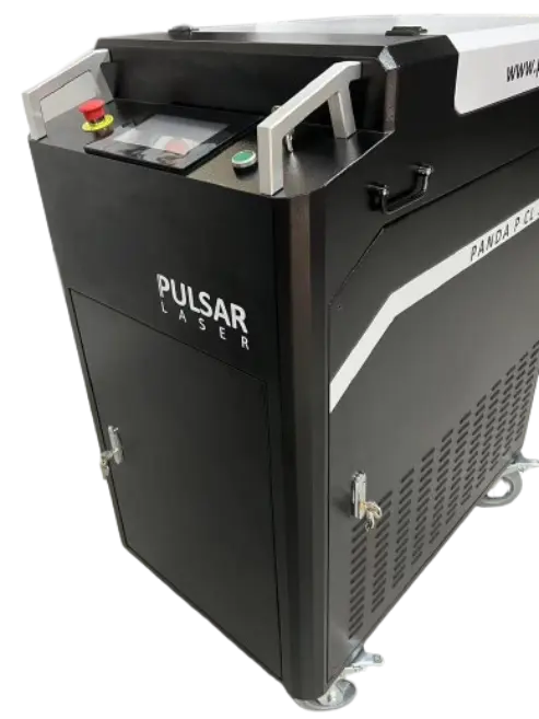 Extrem leistungsstarker gepulster 2000-W-Laserreiniger zum Reinigen von Formen, Edelstahl und anderen empfindlichen Oberflächen. Hohe Pulsenergie