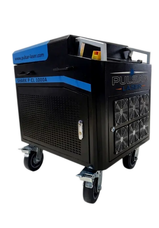 SHARK P CL 1000A – luftgekühltes Laserreinigungsgerät für professionelle Anwendungen