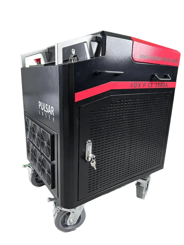Extrem leistungsstarkes CW 1500W, luftgekühltes Reinigungsgerät